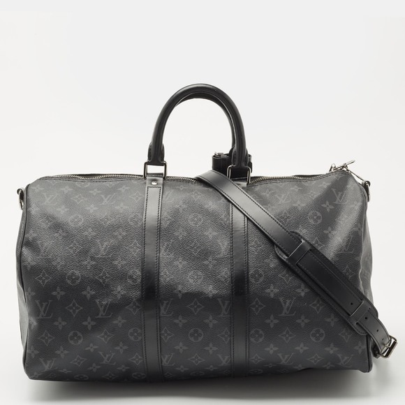 Louis Vuitton Other - LOUIS VUITTON Monogram Eclipse Canvas Keepall Bandoulire 45